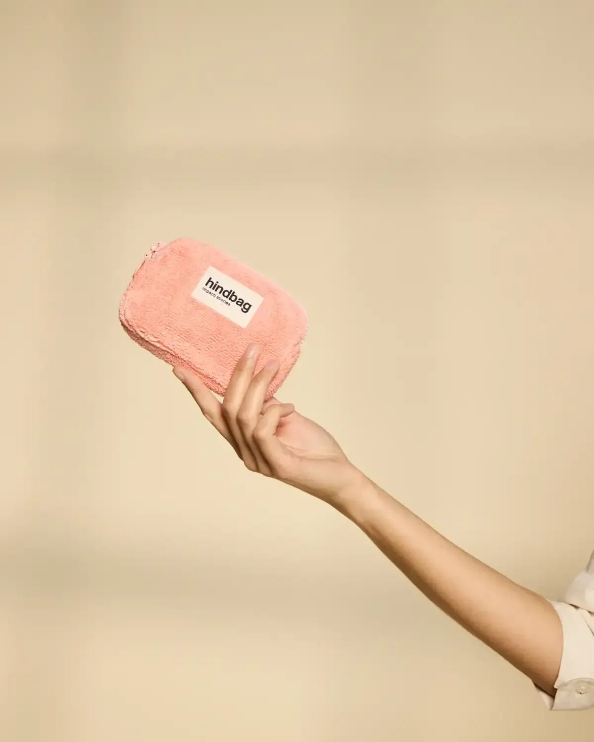 Hindbag - LILI Geldbeutel • Frottee Rosa - Geldbeutel - ROSA ECK Concept Store