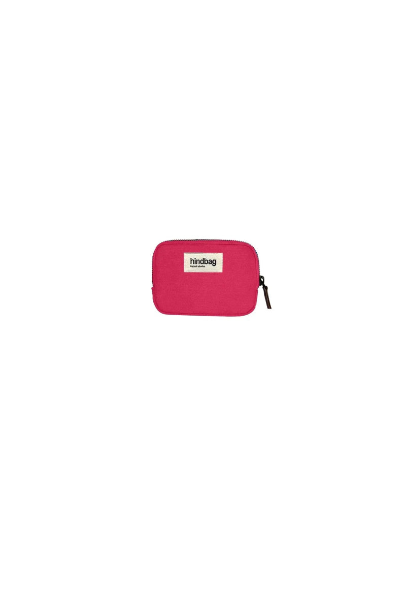 Hindbag - LILI Geldbeutel Fuchsia Pink - ROSA ECK - Fushia, Pink,