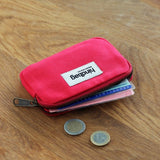 Hindbag - LILI Geldbeutel Fuchsia Pink - ROSA ECK - Fushia, Pink,