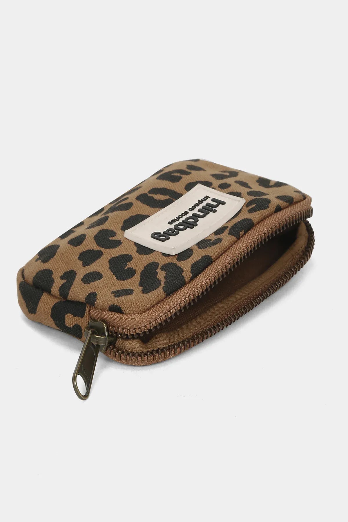 Hindbag - LILI Geldbeutel | Leopard Cannelle - ROSA ECK Concept Store