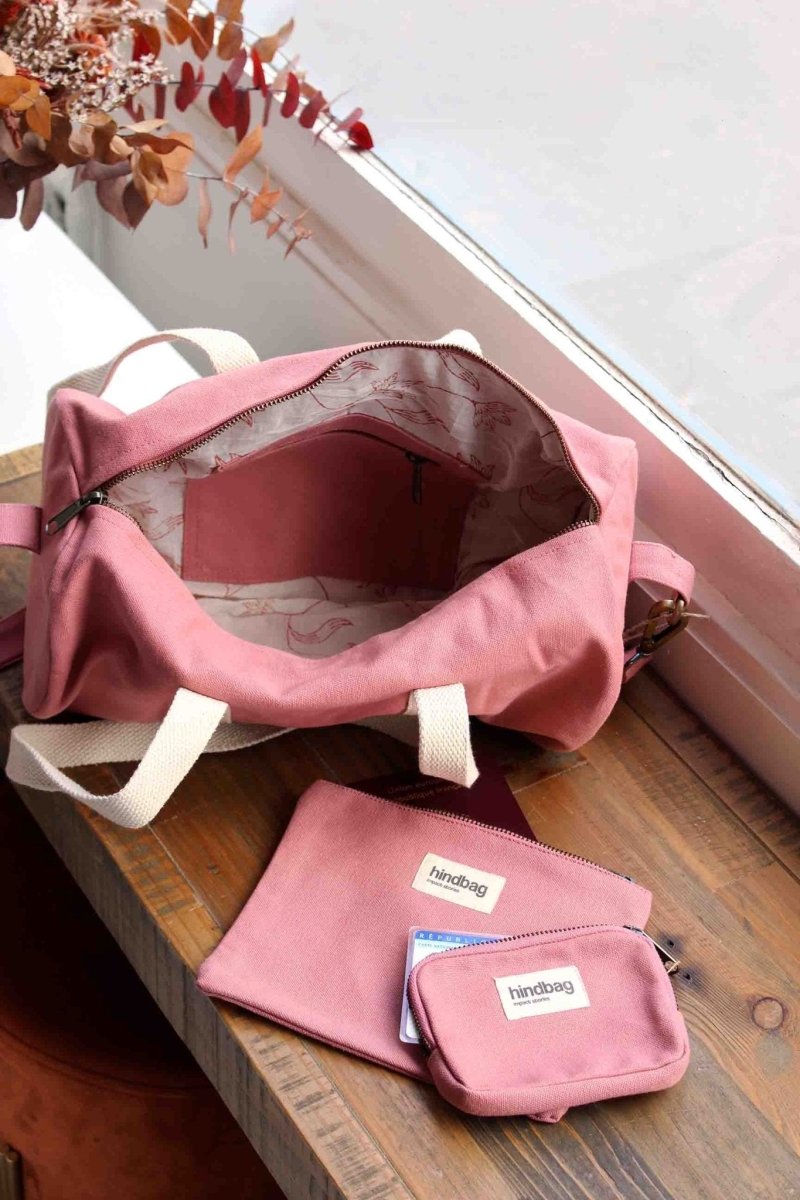 Hindbag - LILI Geldbeutel Rosa - ROSA ECK - Blush, Rosa, rose
