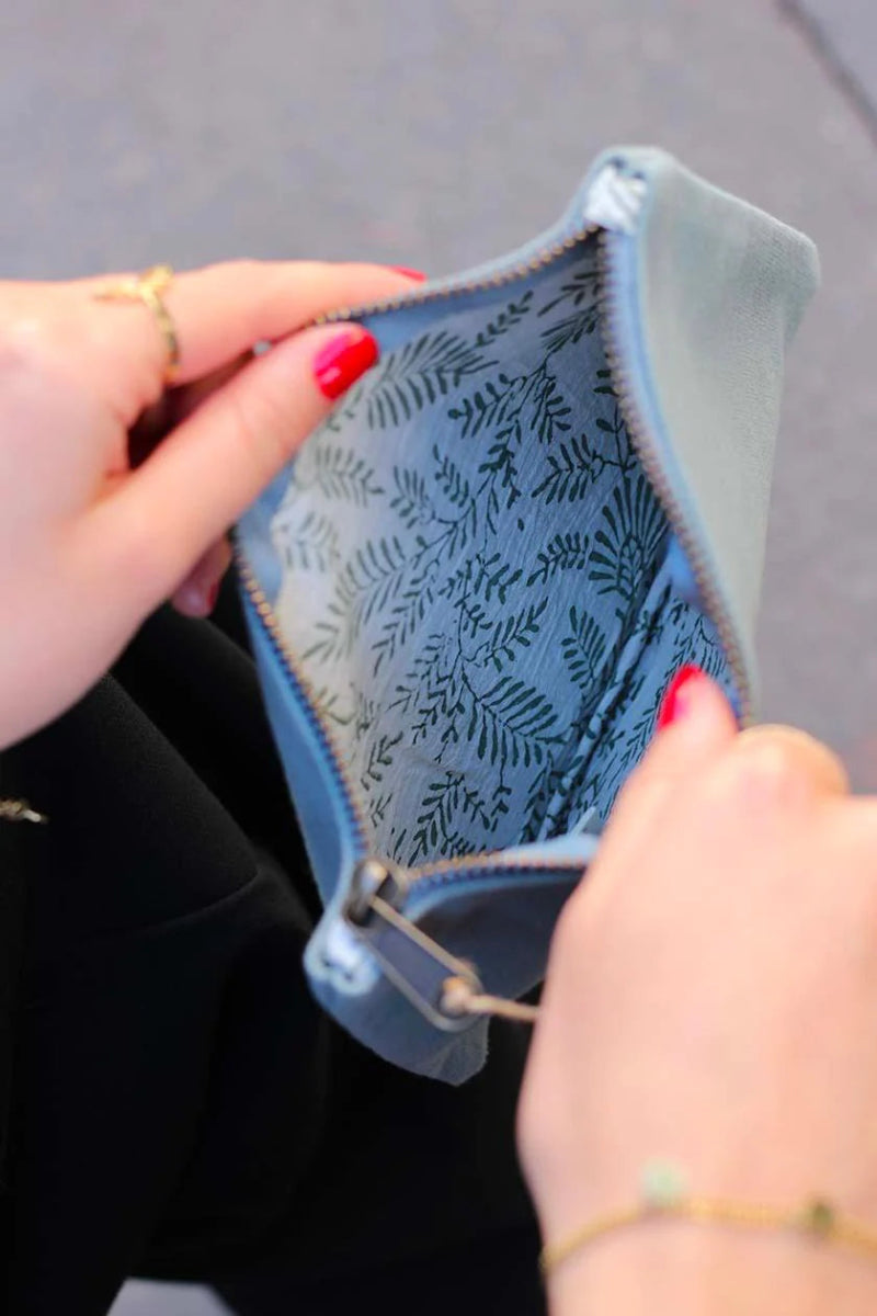Hindbag - LOU Etui/Mäppchen | Sauge Salbeigrün - ROSA ECK - Grün, ,