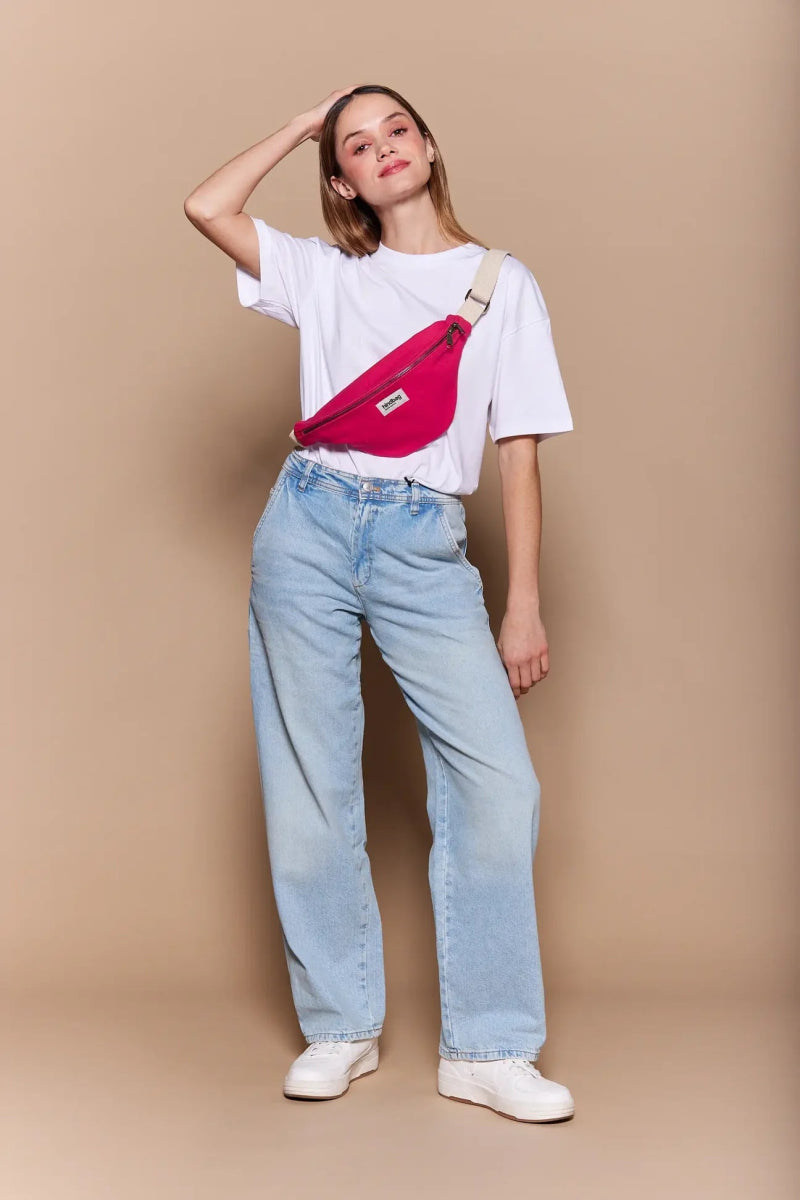 Hindbag - OLIVIA Bauchtasche | Holi Fuchsia Pink - ROSA ECK - Pink, ,