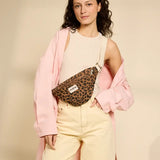 Hindbag - OLIVIA Bauchtasche | Leopard Cannelle - Bauchtasche - ROSA ECK Concept Store