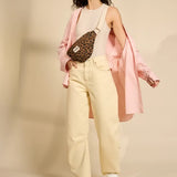 Hindbag - OLIVIA Bauchtasche | Leopard Cannelle - Bauchtasche - ROSA ECK Concept Store