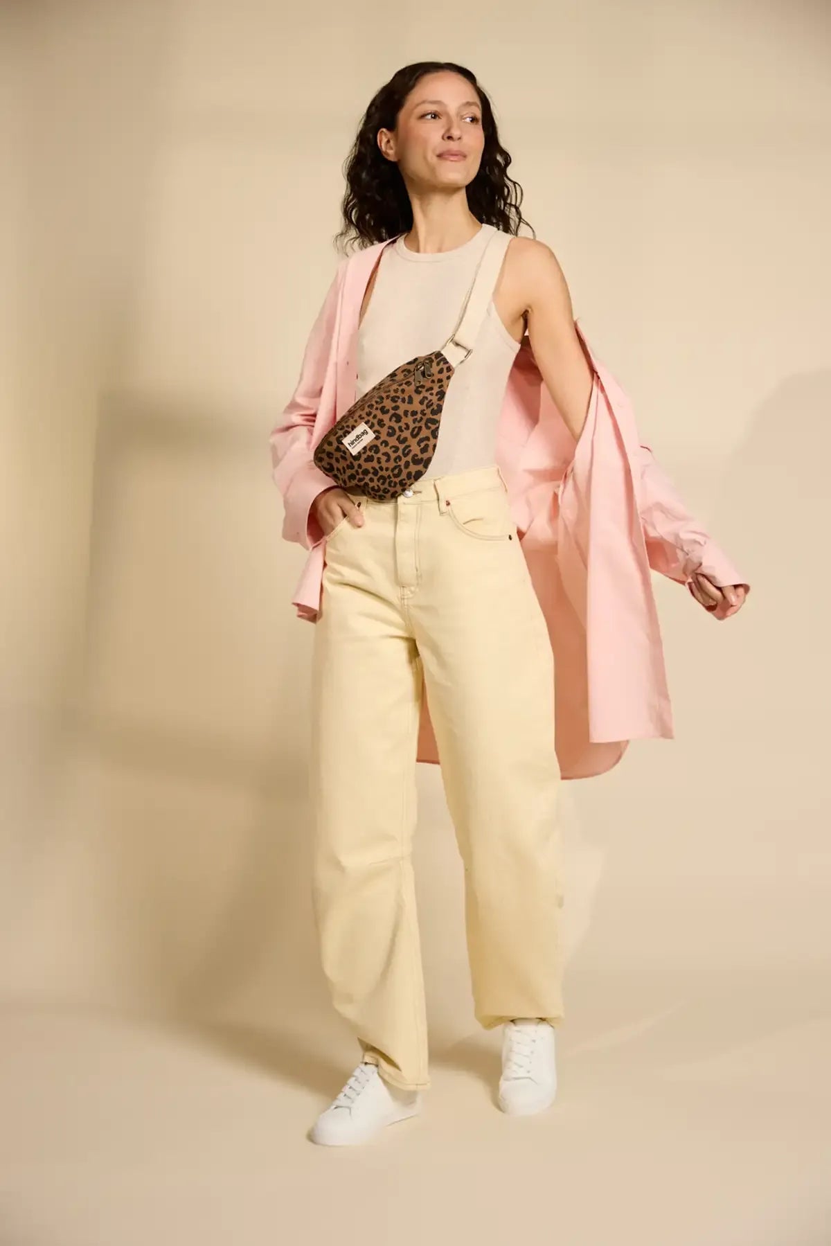 Hindbag - OLIVIA Bauchtasche | Leopard Cannelle - Bauchtasche - ROSA ECK Concept Store