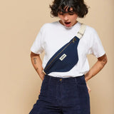 Hindbag - OLIVIA Bauchtasche | Navy - Bauchtasche - ROSA ECK Concept Store