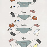 Hindbag - OLIVIA Bauchtasche | Navy - Bauchtasche - ROSA ECK Concept Store