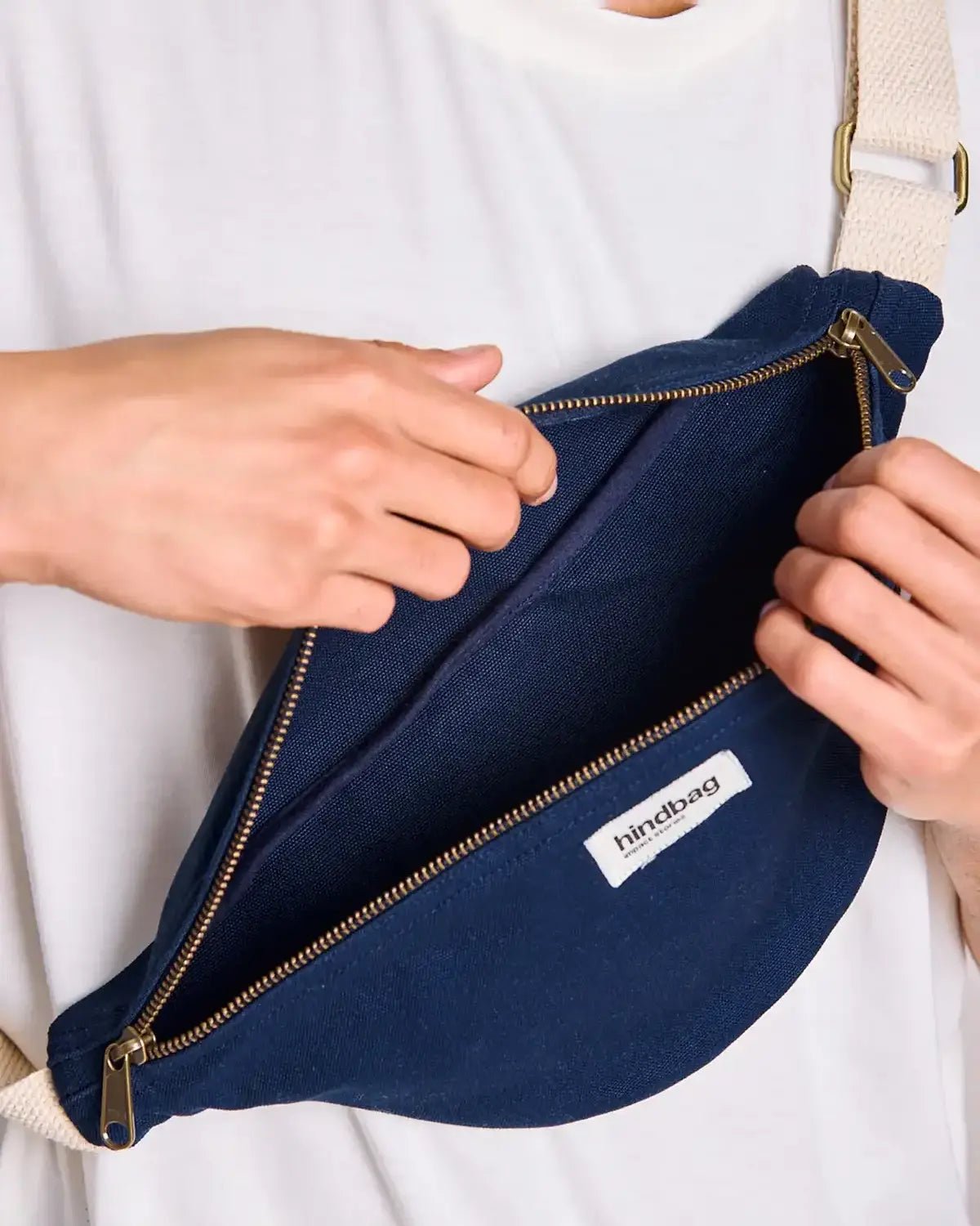 Hindbag - OLIVIA Bauchtasche | Navy - Bauchtasche - ROSA ECK Concept Store