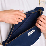 Hindbag - OLIVIA Bauchtasche | Navy - Bauchtasche - ROSA ECK Concept Store
