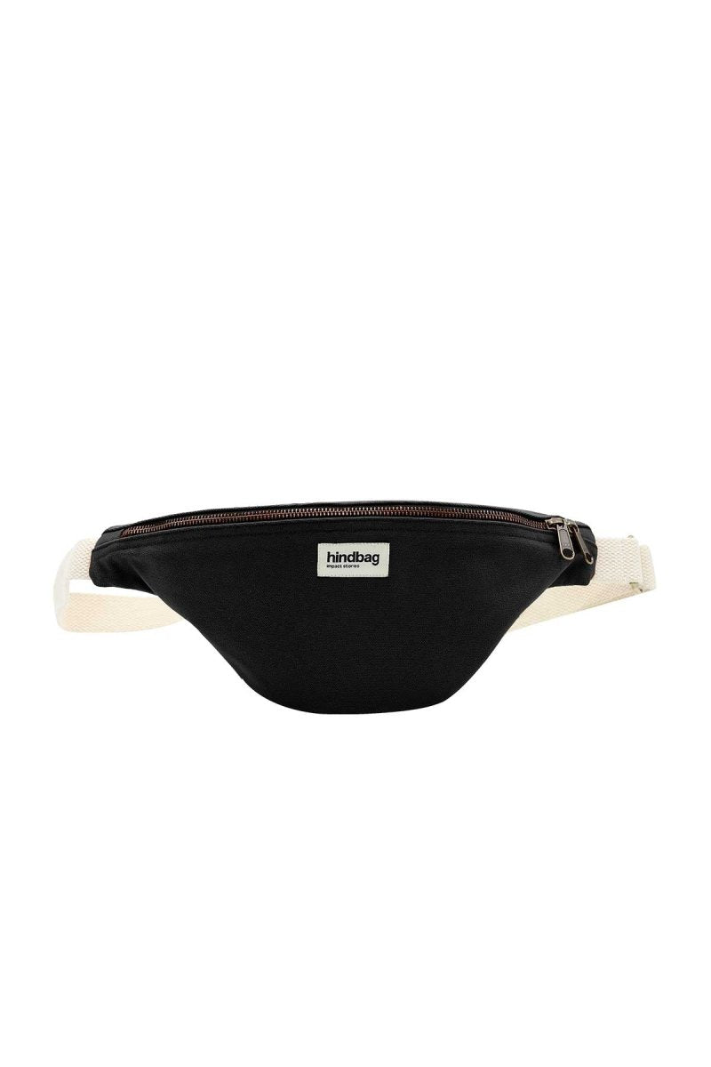 Hindbag - OLIVIA Bauchtasche Schwarz - ROSA ECK - Noir, Schwarz,