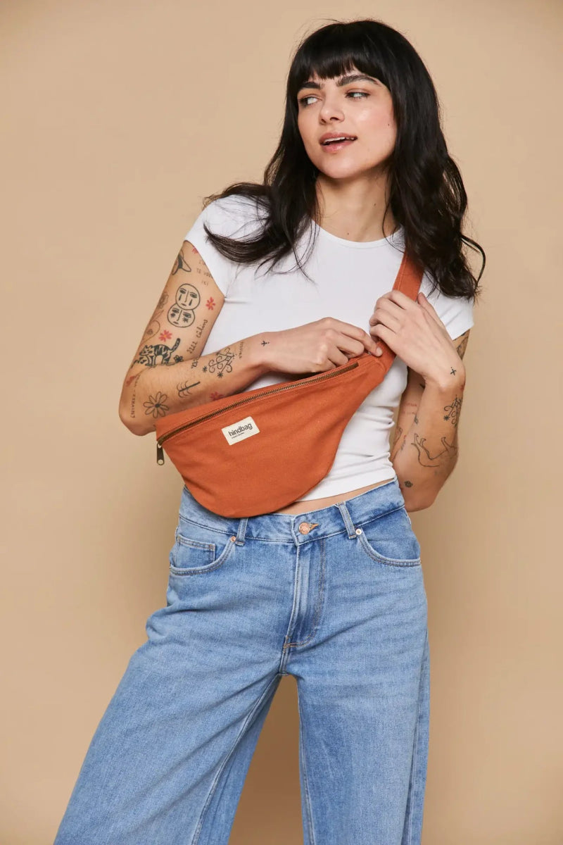 Hindbag - SASHA Bauchtasche Siena - ROSA ECK - Sienne, ,
