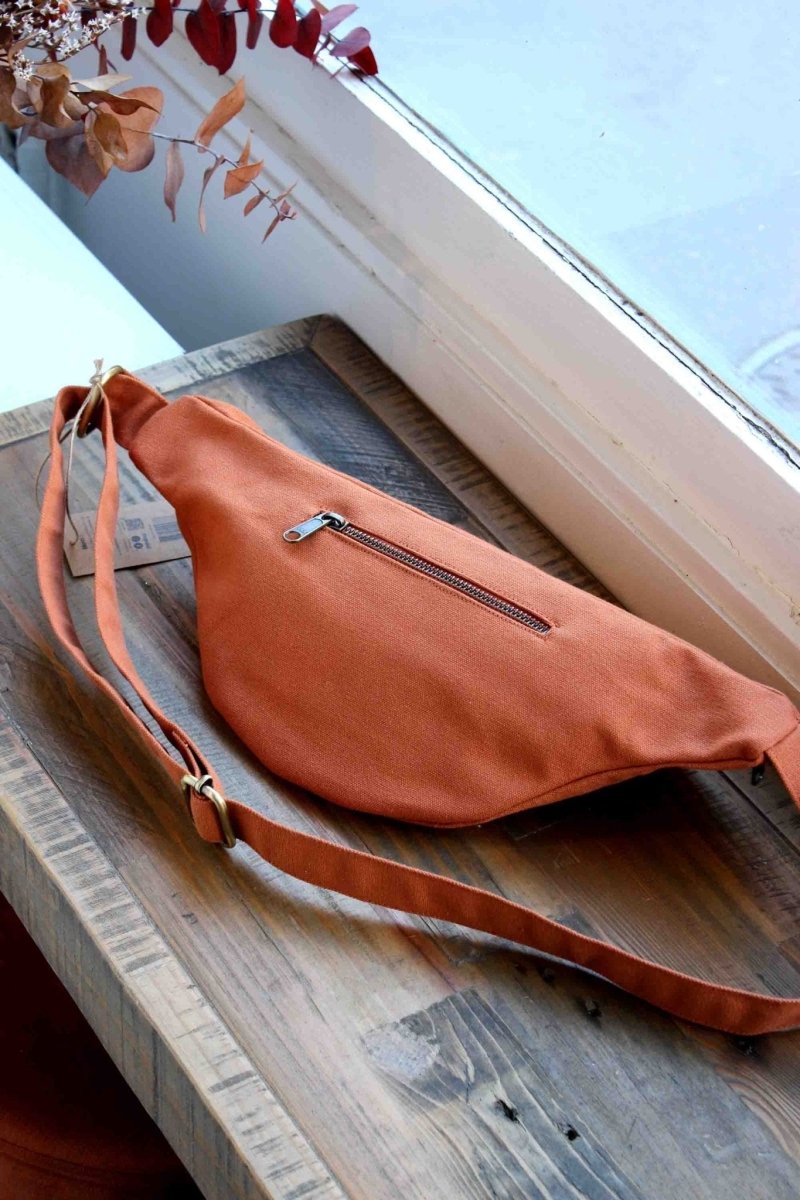 Hindbag - SASHA Bauchtasche Siena - ROSA ECK - Sienne, ,