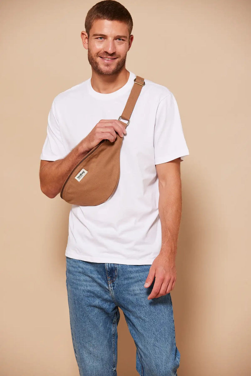 Hindbag - SASHA Bauchtasche Zimt - ROSA ECK - Canelle, ,