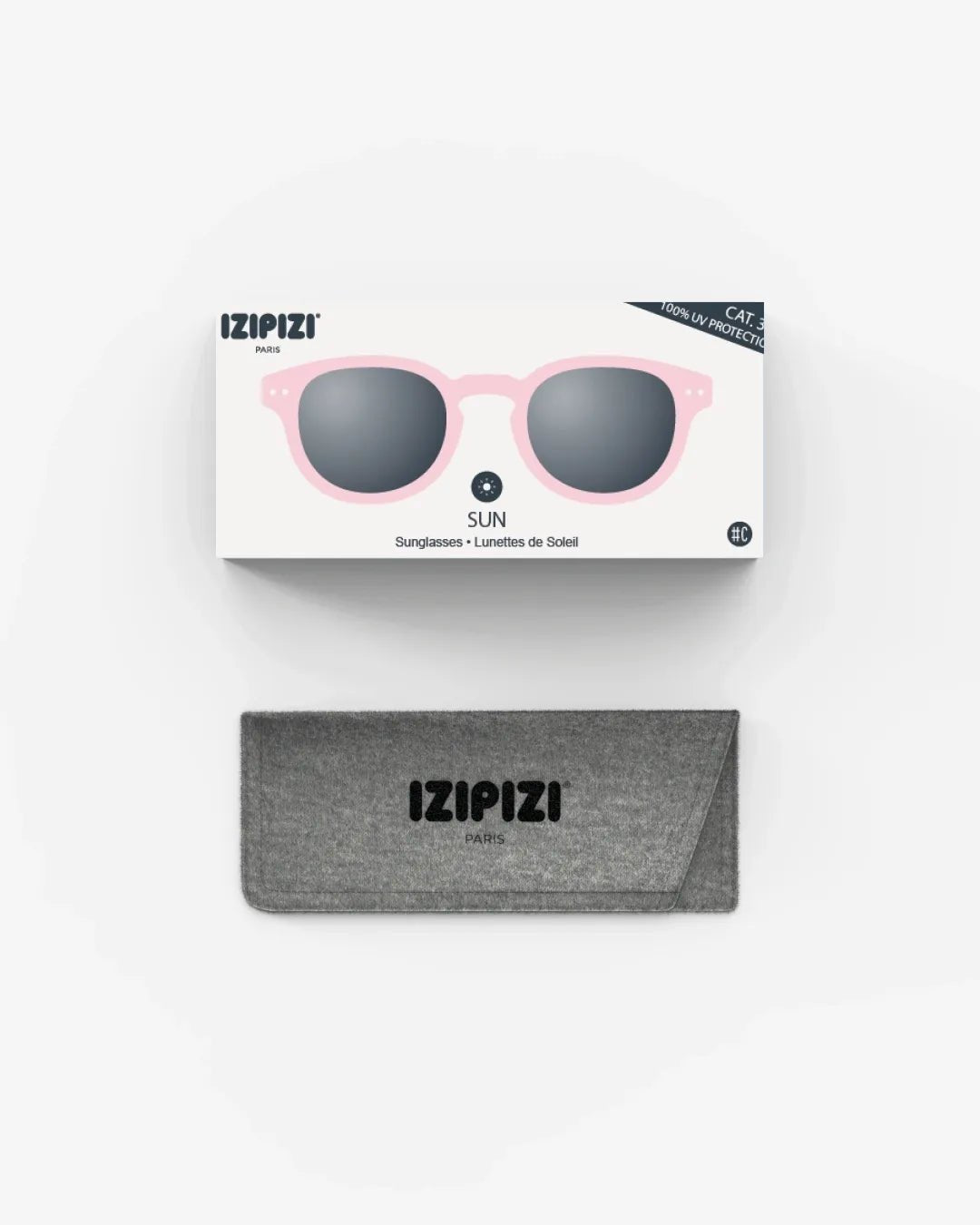 IZIPIZI - C SUN Sonnenbrille • Pink - Sonnenbrille - ROSA ECK Concept Store