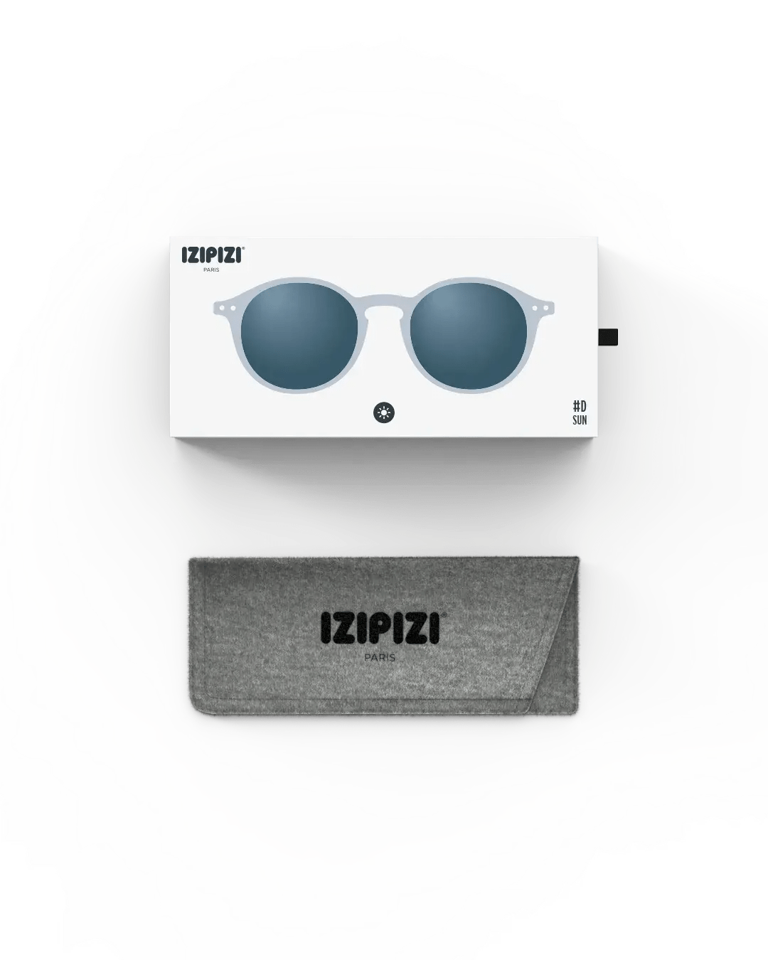 IZIPIZI - #D SUN Sonnenbrille | Frozen Blue - Sonnenbrille - ROSA ECK Concept Store