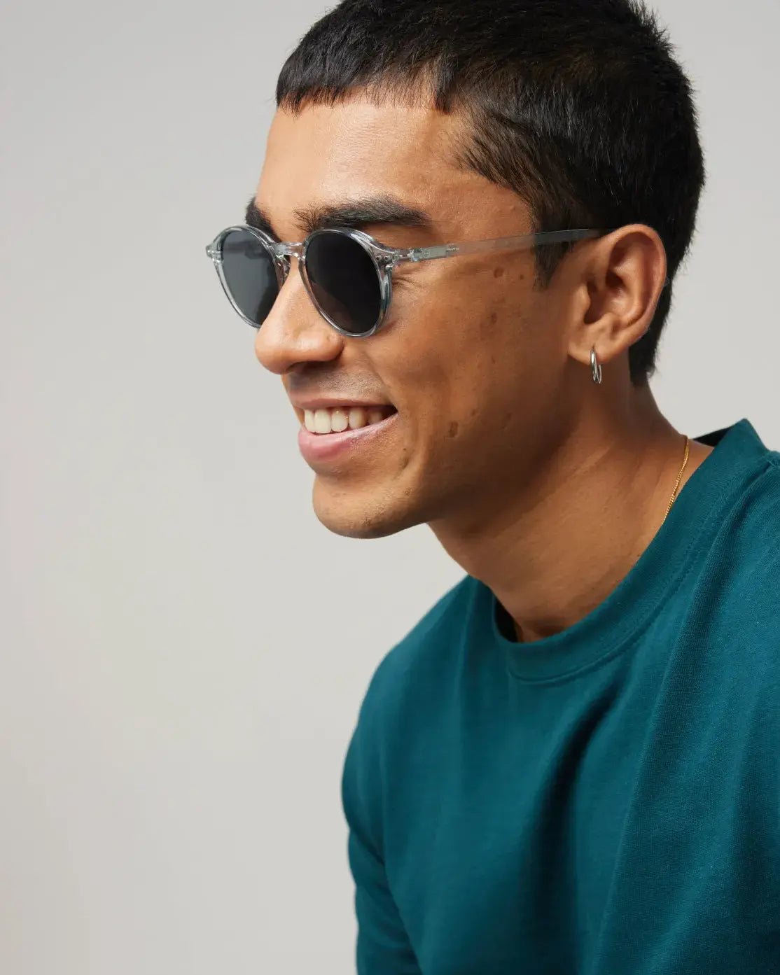 IZIPIZI - #D SUN Sonnenbrille | Frozen Blue - Sonnenbrille - ROSA ECK Concept Store