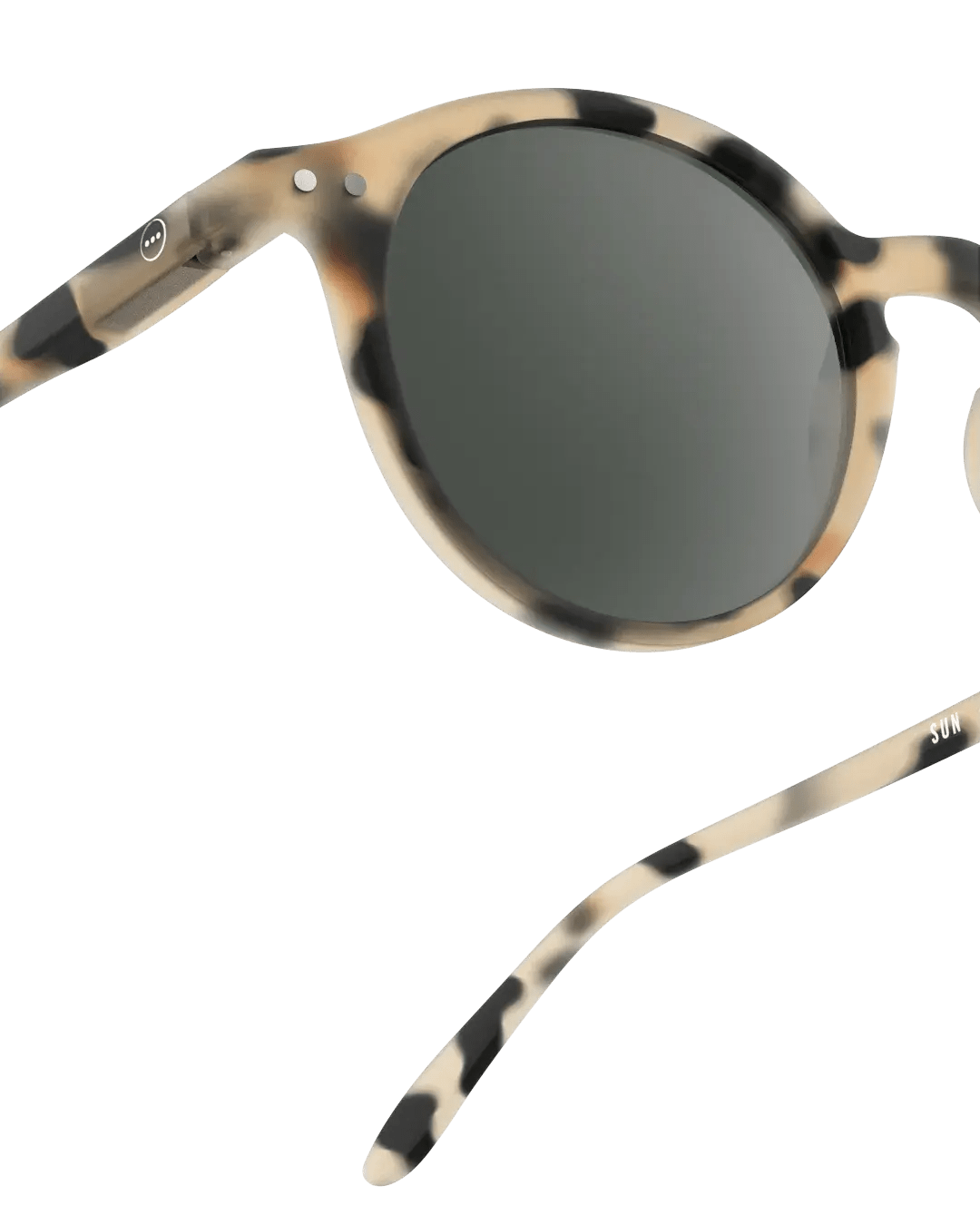 IZIPIZI - #D SUN Sonnenbrille | Light Tortoise - Sonnenbrille - ROSA ECK Concept Store
