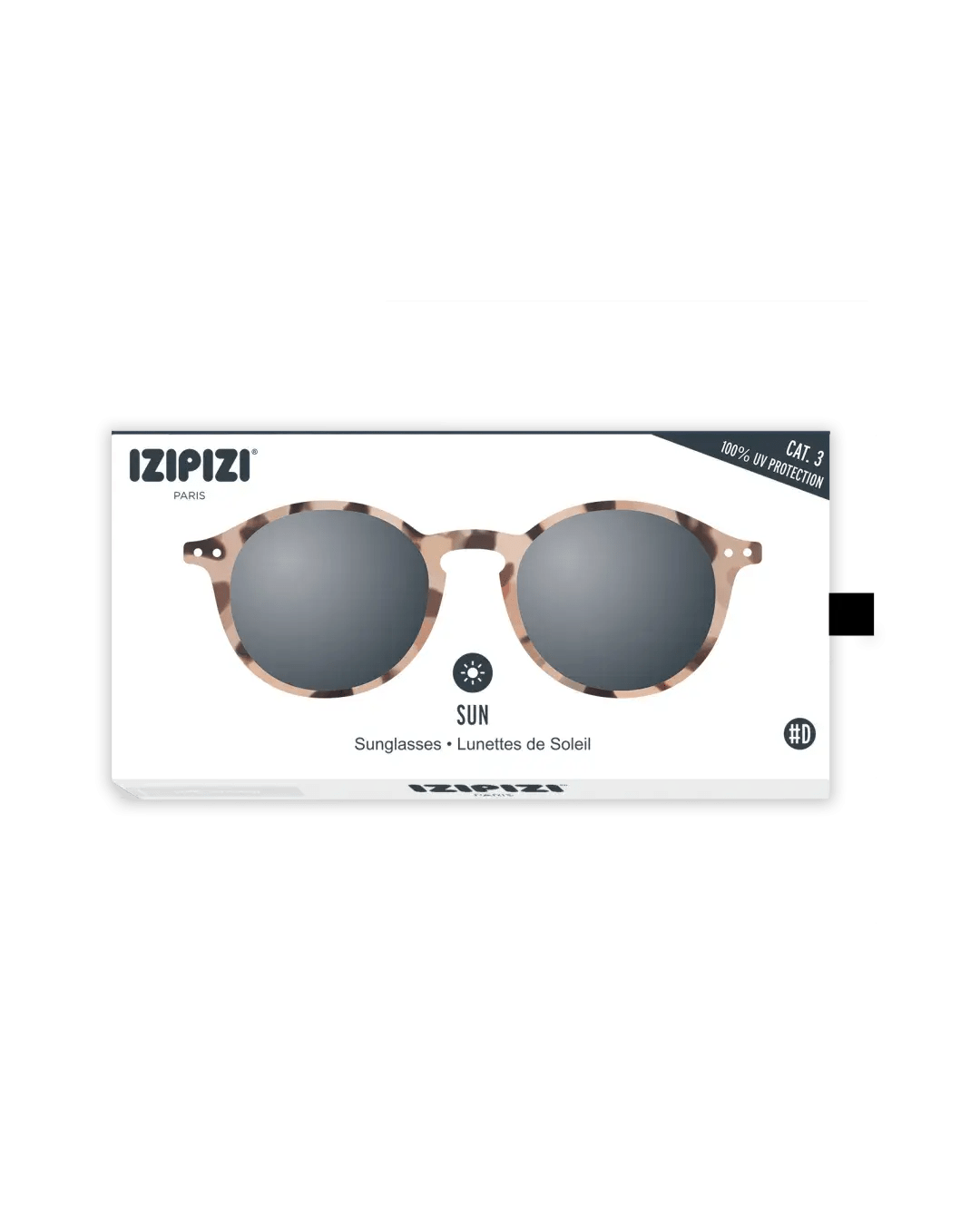 IZIPIZI - #D SUN Sonnenbrille | Light Tortoise - Sonnenbrille - ROSA ECK Concept Store