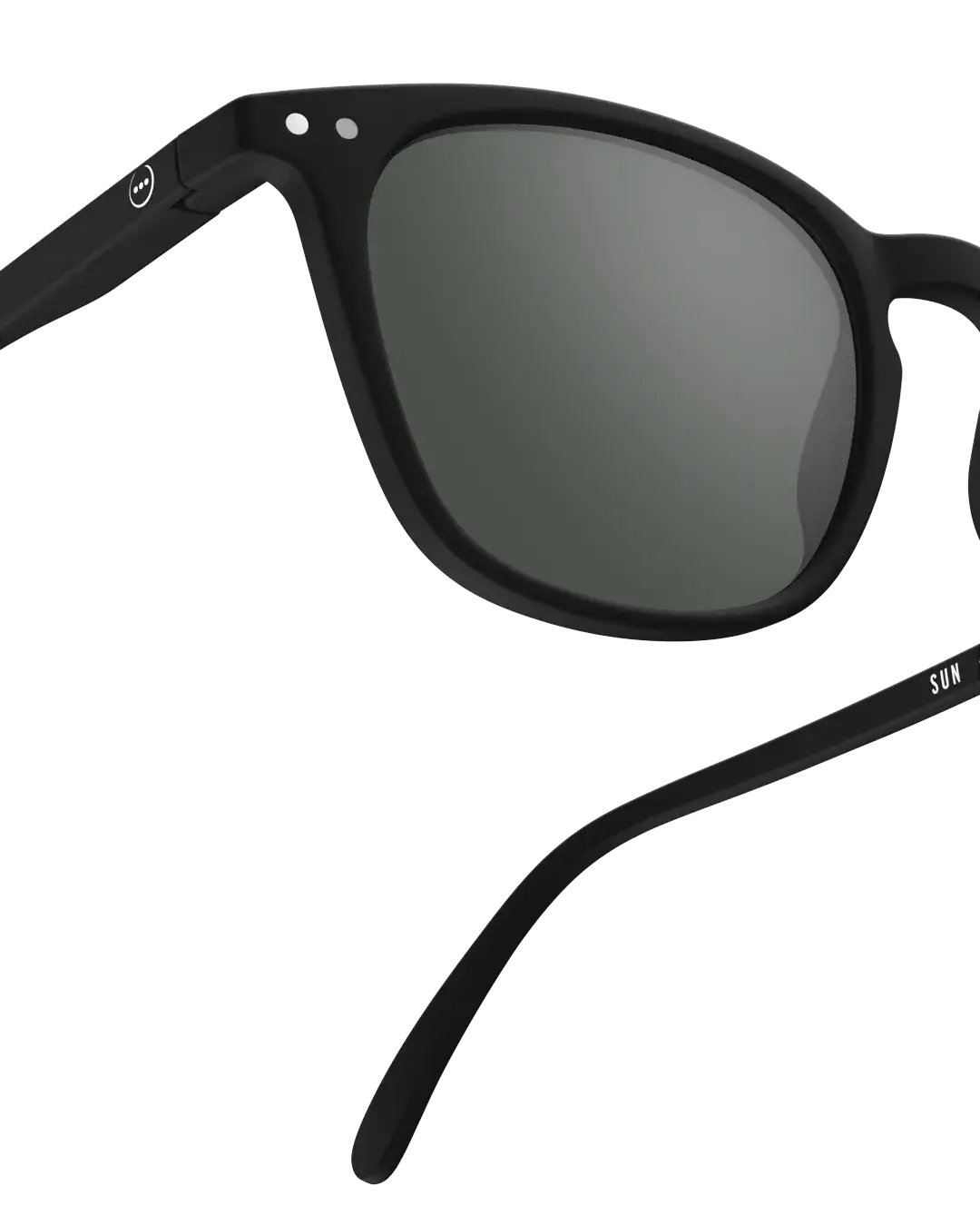 IZIPIZI - #E SUN Sonnenbrille | Black - Sonnenbrille - ROSA ECK Concept Store