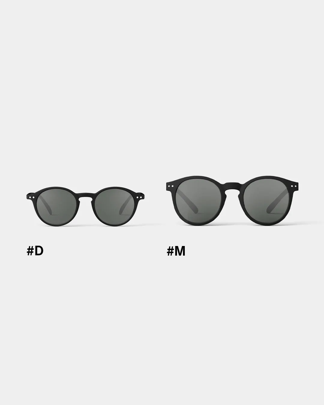 IZIPIZI - #M SUN Sonnenbrille | Black - Sonnenbrille - ROSA ECK Concept Store