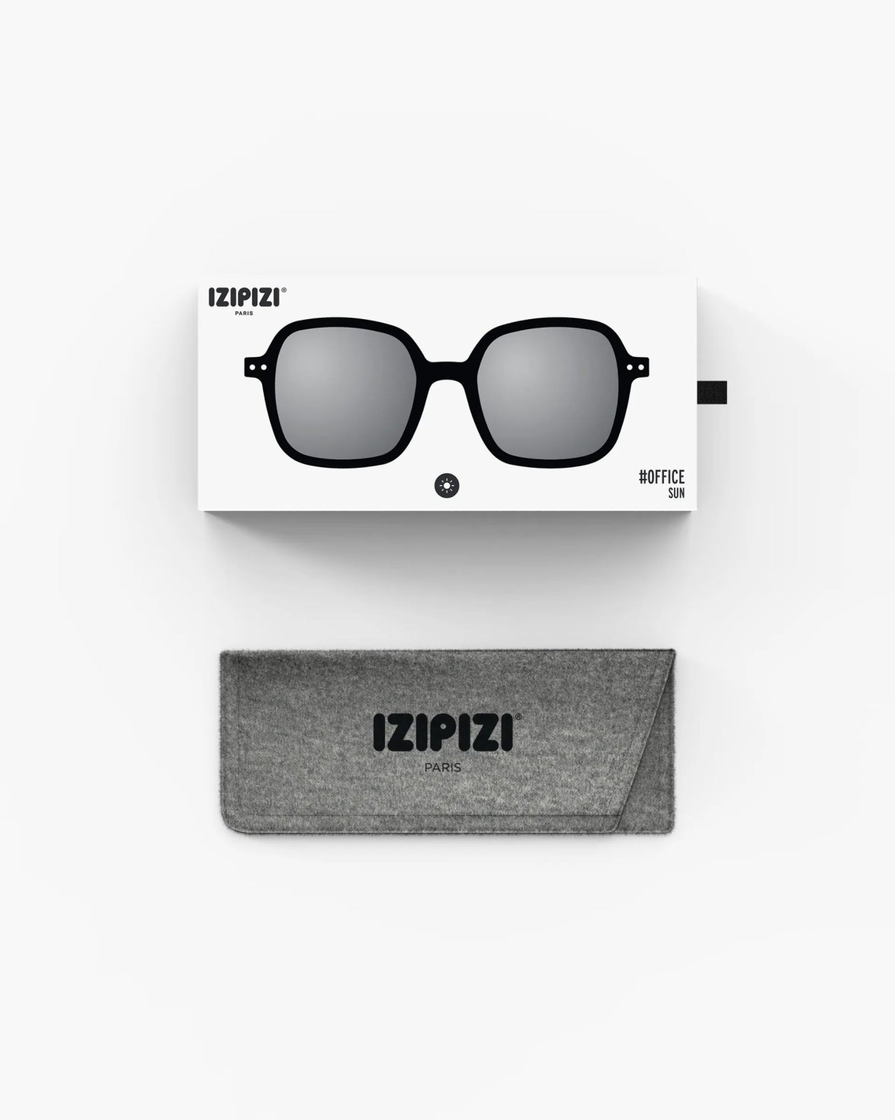 IZIPIZI - #OFFICE Sonnenbrille | Black - Sonnenbrille - ROSA ECK Concept Store