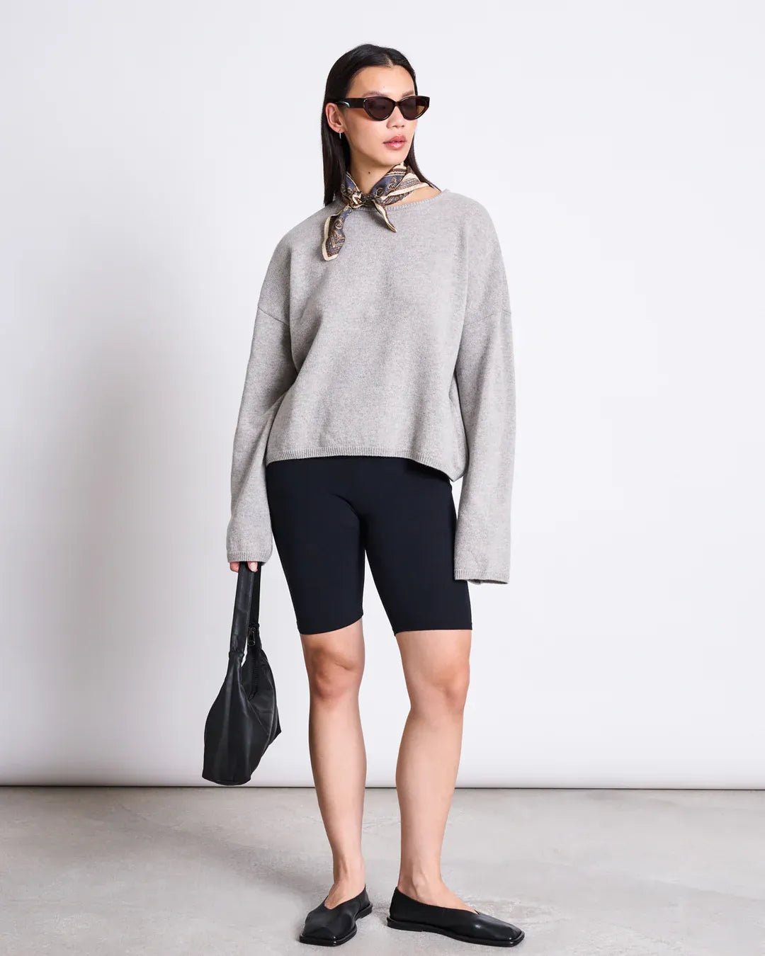 JAN ‘N JUNE - BIKER SHORTS BLACK GOTS - Hose - ROSA ECK Concept Store