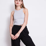 JAN ‘N JUNE - LYOCELL RIB PANTS SMILLA BLACK Hose - Hose - ROSA ECK Concept Store