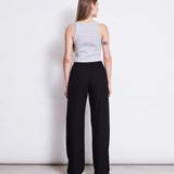 JAN ‘N JUNE - LYOCELL RIB PANTS SMILLA BLACK Hose - Hose - ROSA ECK Concept Store