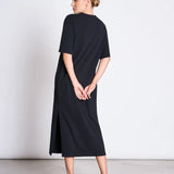 JAN ‘N JUNE - SHIRT DRESS CROVIE BLACK Kleid - Kleid - ROSA ECK Concept Store