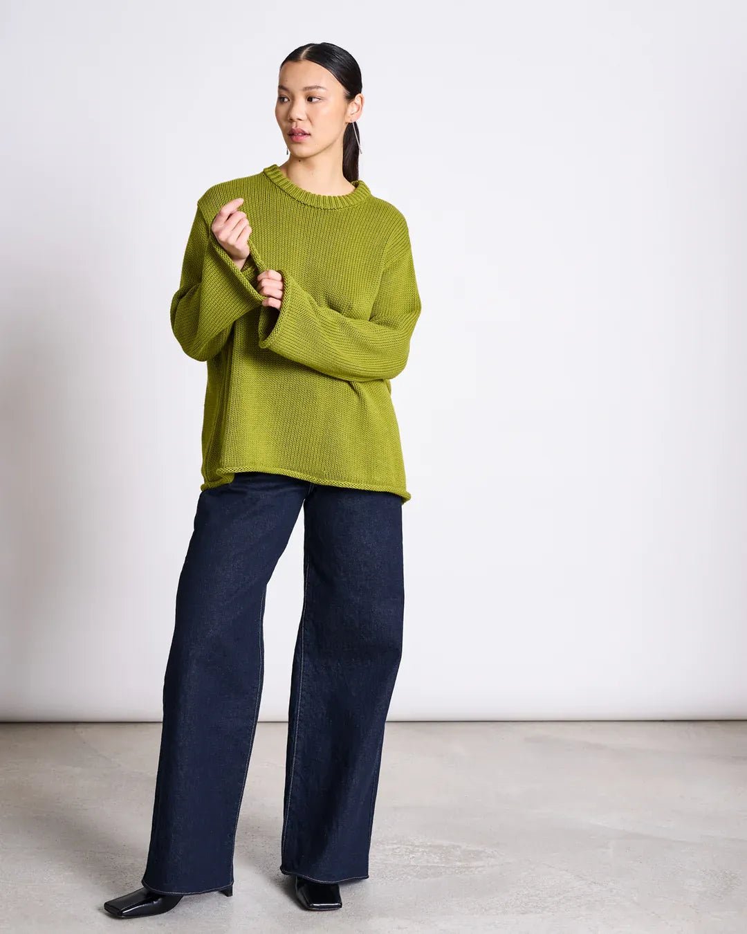 JAN ‘N JUNE - SONA Jumper • Mossy Pear - ROSA ECK Concept Store