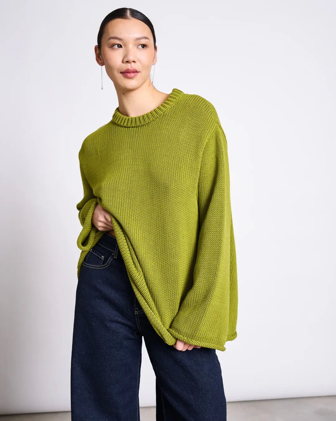 JAN ‘N JUNE - SONA Jumper • Mossy Pear - ROSA ECK Concept Store
