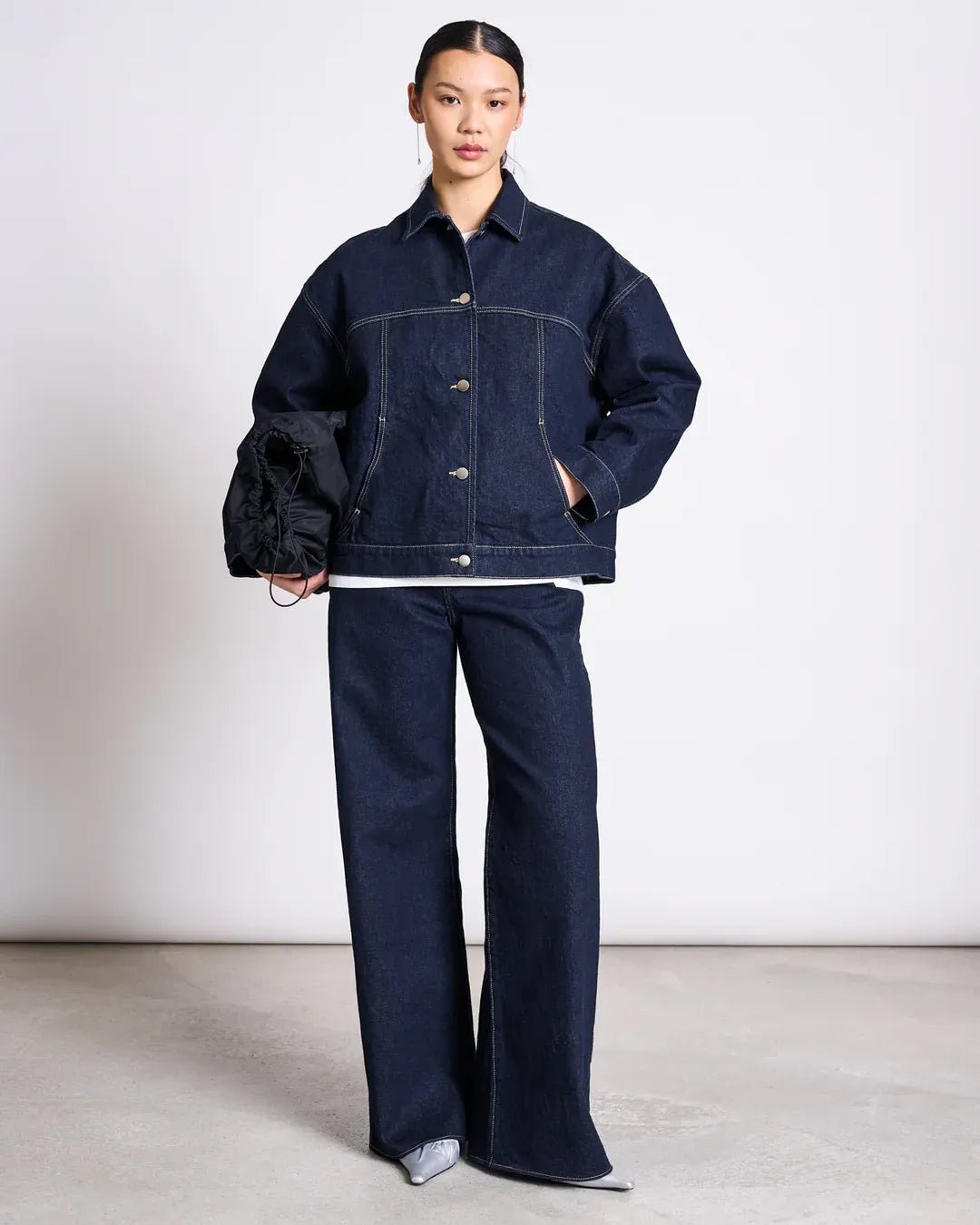 JAN ‘N JUNE - VILME Jeansjacke Relaxed • Dunkelblau - Jacke - ROSA ECK Concept Store