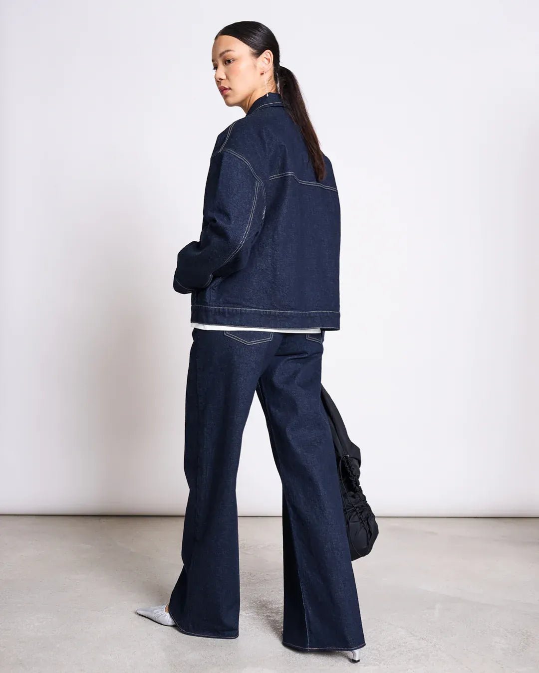 JAN ‘N JUNE - VILME Jeansjacke Relaxed • Dunkelblau - Jacke - ROSA ECK Concept Store