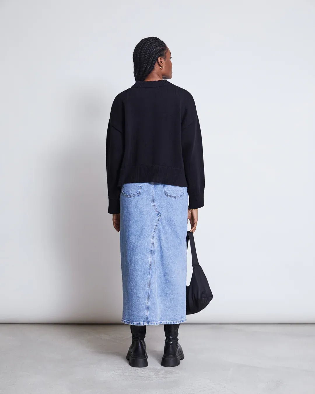 JAN ‘N JUNE - YAGMUR Jumper • Schwarz - Pullover - ROSA ECK Concept Store