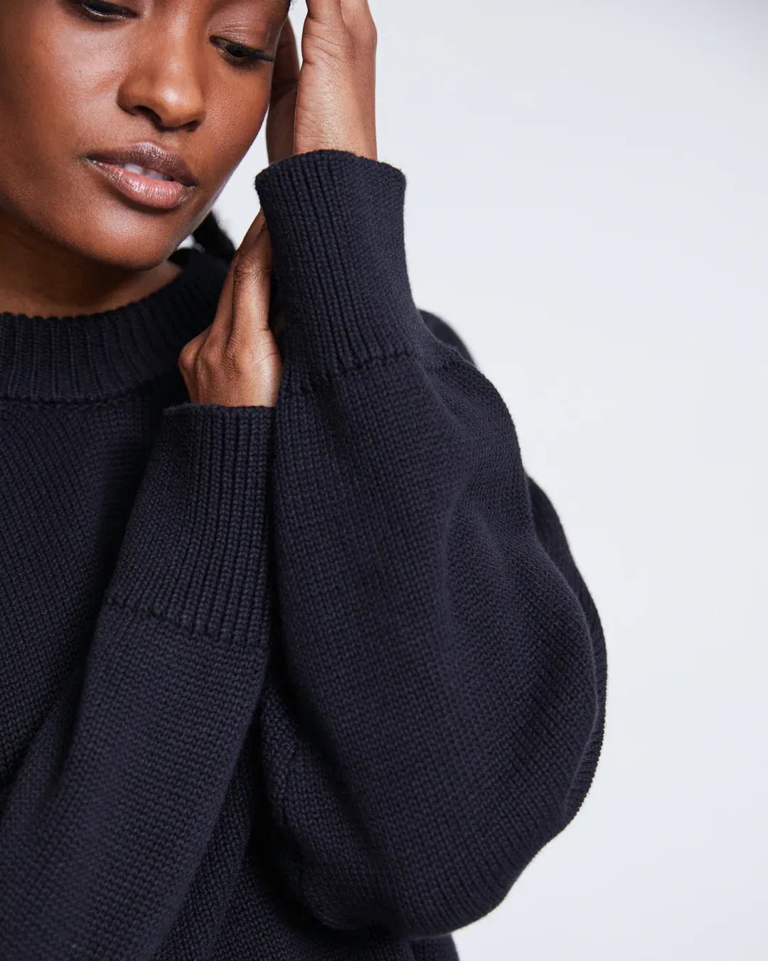 JAN ‘N JUNE - YAGMUR Jumper • Schwarz - Pullover - ROSA ECK Concept Store