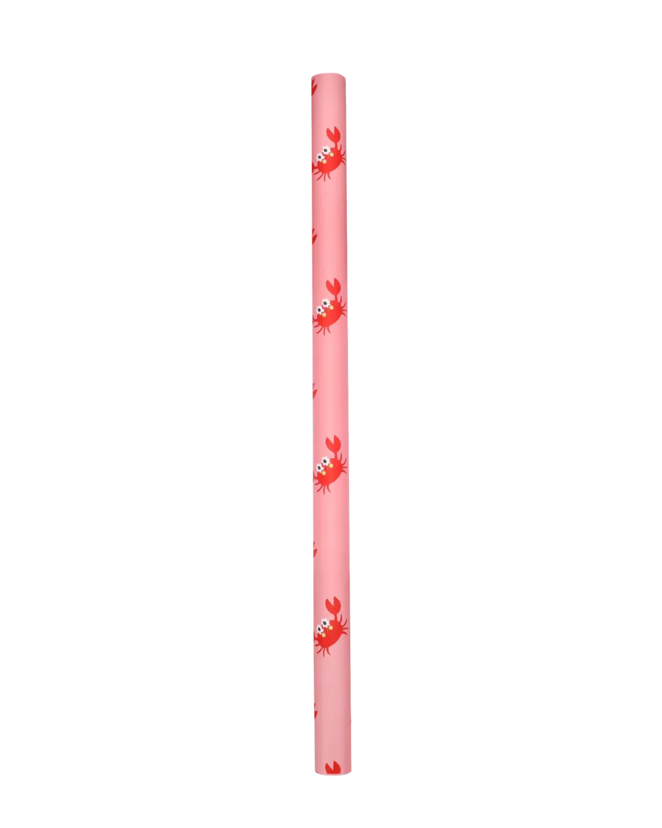 Kado Design - Geschenkpapier • Rosa mit Kraben - Motiv von Anne Pascal - Geschenkpapier - ROSA ECK Concept Store