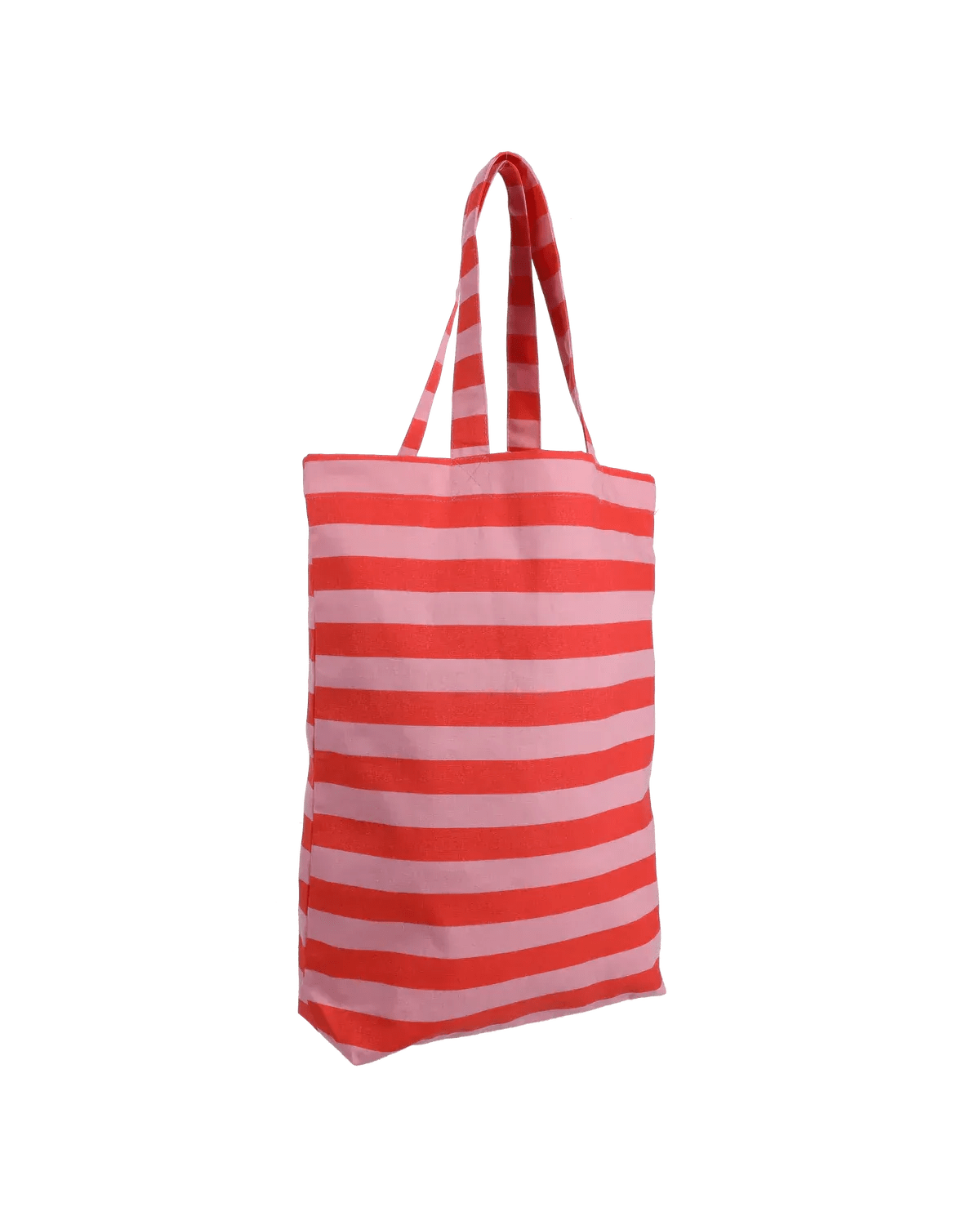 Kado Design - Gestreifte Tragetasche | poppy red + litchi - ROSA ECK Concept Store