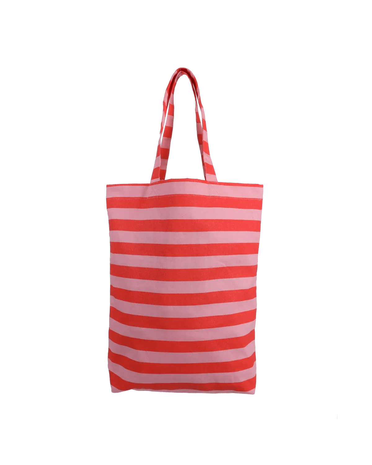 Kado Design - Gestreifte Tragetasche | poppy red + litchi - ROSA ECK Concept Store