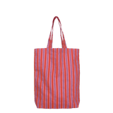 Kado Design - Gestreifte Tragetasche | stripes rose + blood orange + cornflower - ROSA ECK Concept Store