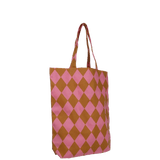 Kado Design - Karierte Tragetasche | diamond rose + seaweed - ROSA ECK Concept Store