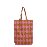 Kado Design - Karierte Tragetasche | diamond rose + seaweed - ROSA ECK Concept Store