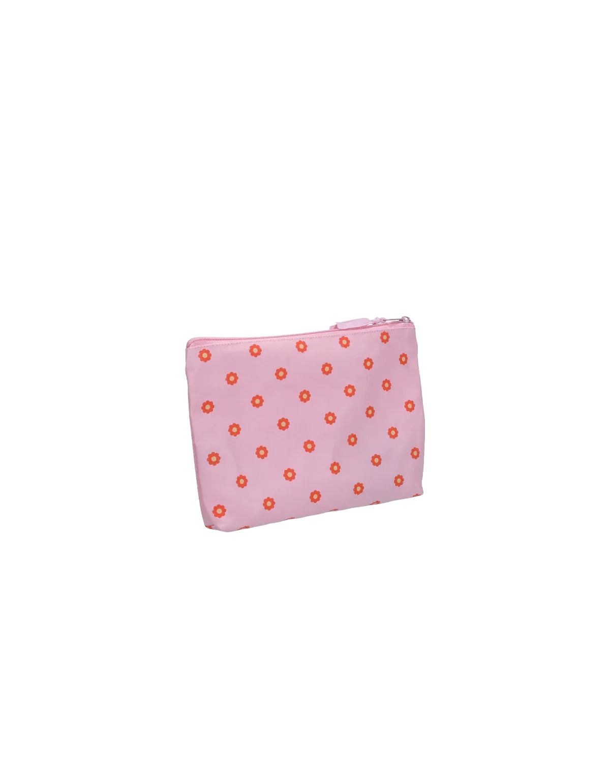 Kado Design - Kulturbeutel mit Blumenmuster | light fuchsia + blood orange + blonde - ROSA ECK Concept Store