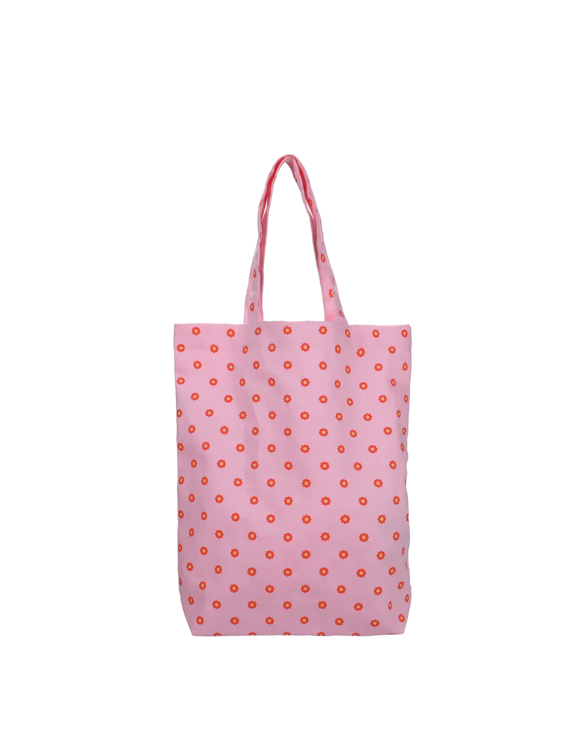 Kado Design - Tragetasche mit Blumenmuster | light fuchsia + blood orange + blonde - ROSA ECK Concept Store