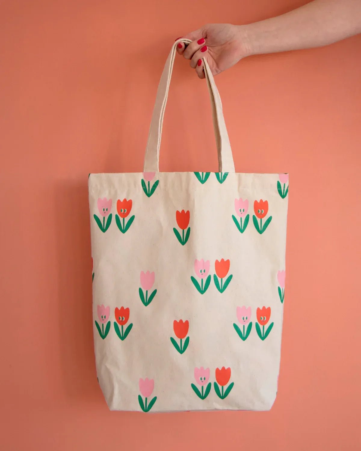 Kado Design - Tragetasche mit Tulpen von Anne Pascal - ROSA ECK Concept Store