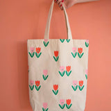 Kado Design - Tragetasche mit Tulpen von Anne Pascal - ROSA ECK Concept Store