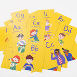 KinderStärken - ABC Karten - Set für Kinder - ROSA ECK - Gelb, Kinder, Papier