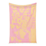 KLEKKS - KLEKKS NO. 10 Wolldecke in Rosa - Sofadecke - ROSA ECK -