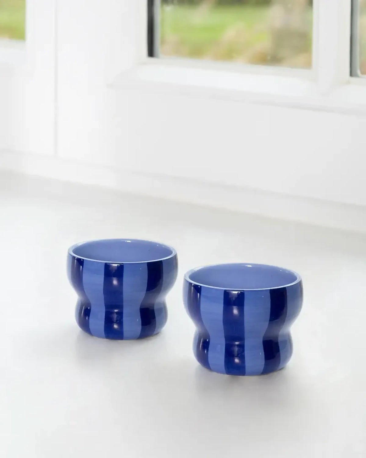 &Klevering - CIRCUS Kleiner Becher (100 ml) | Blau - Kaffee - und Teetasse - ROSA ECK Concept Store