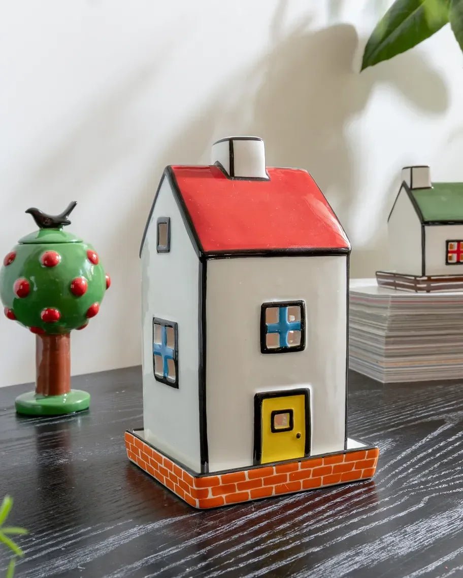 &Klevering - HAINES Teelichthalter Haus • Townhouse - Teelichthalter - ROSA ECK